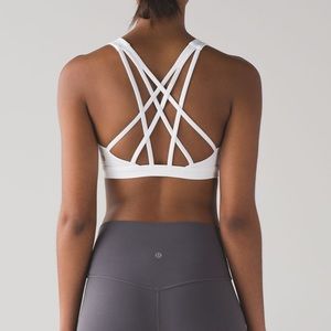 Navy Lululemon Free To Be Serene Bra